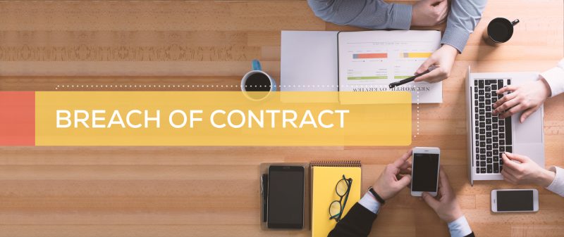 breach of contract can result in termination of contract