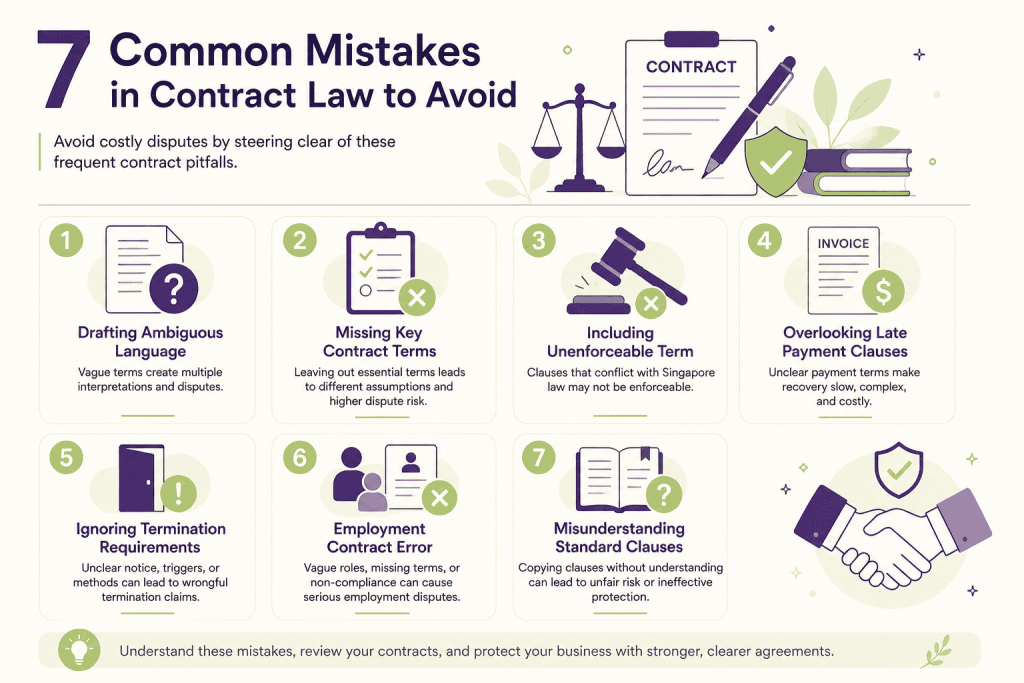 Common Mistakes in Contract Law Singapore: A Guide for Businesses | RBN ...